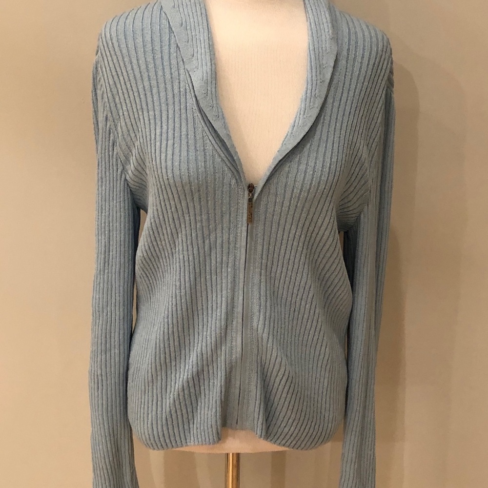 NWOT St John Sport Cardigan Sweater Zip Up